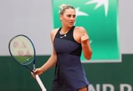 Marta Kostyuk at the 2021 French Open